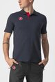 CASTELLI Kurzarm Fahrrad-Shirt - RACE DAY POLO - Schwarz