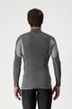 CASTELLI Langarm Fahrrad-Shirt - FLANDERS WARM - Grau