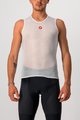 CASTELLI Ärmelloses Fahrrad-Shirt - PRO ISSUE - Weiß