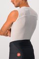 CASTELLI Ärmelloses Fahrrad-Shirt - PRO ISSUE - Weiß