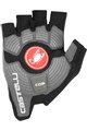CASTELLI Fingerlose Fahrradhandschuhe - ROSSO CORSA ESPRESSO - Schwarz