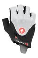 CASTELLI Fingerlose Fahrradhandschuhe - ARENBERG GEL 2 - Schwarz/Weiß