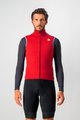 CASTELLI Fahrradweste - PERFETTO VEST - Rot