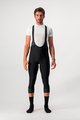 CASTELLI 3/4 lange Fahrradhose mit Träger  - TUTTO NANO - Schwarz