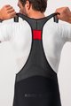 CASTELLI 3/4 lange Fahrradhose mit Träger  - TUTTO NANO - Schwarz