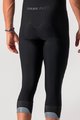CASTELLI 3/4 lange Fahrradhose mit Träger  - TUTTO NANO - Schwarz