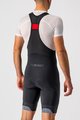 CASTELLI Kurze Fahrradhose mit Trägern - TUTTO NANO - Schwarz