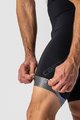 CASTELLI Kurze Fahrradhose mit Trägern - TUTTO NANO - Schwarz