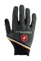 CASTELLI Langfinger-Fahrradhandschuhe - CW 6.1 CROSS - Grün