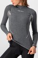 CASTELLI Langarm Fahrrad-Shirt - FLANDERS 2 W WARM - Grau