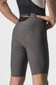 CASTELLI Kurze Fahrradhose mit Trägern - UNLIMITED - Grün