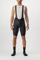 CASTELLI Kurze Fahrradhose mit Trägern - COMPETIZIONE - Schwarz