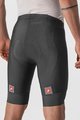 CASTELLI Fahrradshorts ohne Träger - ENTRATA - Schwarz