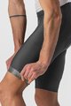 CASTELLI Fahrradshorts ohne Träger - ENTRATA - Schwarz