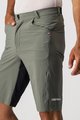 CASTELLI Fahrradshorts ohne Träger - UNLIMITED BAGGY - Grün