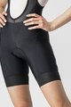CASTELLI Kurze Fahrradhose mit Trägern - PRIMA - Schwarz/Rosa