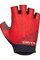 CASTELLI Fingerlose Fahrradhandschuhe - ROUBAIX GEL 2W - Rot