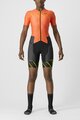 CASTELLI Fahrrad-Unteranzug - FREE SANREMO 2 W - Orange/Schwarz