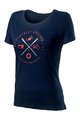CASTELLI Kurzarm Fahrrad-Shirt - SARTA TEE - Blau