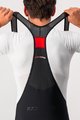 CASTELLI Kurze Fahrradhose mit Trägern - NANO FLEX PRO RACE - Schwarz