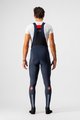 CASTELLI Lange Fahrradhose mit Trägern - SORPASSO ROS - Blau