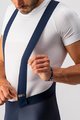 CASTELLI Lange Fahrradhose mit Trägern - SORPASSO ROS - Blau