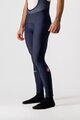 CASTELLI Lange Fahrradhose mit Trägern - ENTRATA - Blau