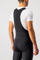 CASTELLI Lange Fahrradhose mit Trägern - ENTRATA WIND - Schwarz