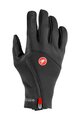 CASTELLI Langfinger-Fahrradhandschuhe - MORTIROLO - Schwarz