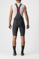 CASTELLI Kurze Fahrradhose mit Trägern - ENDURANCE 3 - Schwarz