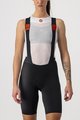 CASTELLI Kurze Fahrradhose mit Trägern - PREMIO BLACK - Schwarz
