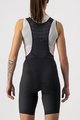 CASTELLI Kurze Fahrradhose mit Trägern - PREMIO BLACK - Schwarz
