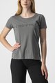 CASTELLI Kurzarm Fahrrad-Shirt - SPRINTER W - Grau