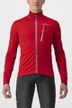 CASTELLI Fahrrad-Thermojacke - GO - Rot