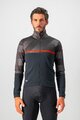 CASTELLI Fahrrad-Thermojacke - FINESTRE - Schwarz/Rot