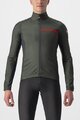CASTELLI Winddichte Fahrradjacke - SQUADRA STRETCH - Grün