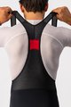 CASTELLI Lange Fahrradhose mit Trägern - POLARE 3 - Schwarz