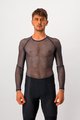 CASTELLI Langarm Fahrrad-Shirt - MIRACOLO WOOL - Grau