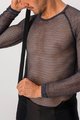 CASTELLI Langarm Fahrrad-Shirt - MIRACOLO WOOL - Grau