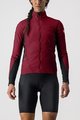 CASTELLI Winddichte Fahrradjacke - UNLIMITED W PUFFY - bordeaux