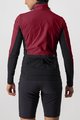 CASTELLI Winddichte Fahrradjacke - UNLIMITED W PUFFY - bordeaux
