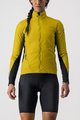 CASTELLI Winddichte Fahrradjacke - UNLIMITED W PUFFY - Gelb/Grau