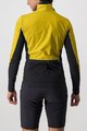 CASTELLI Winddichte Fahrradjacke - UNLIMITED W PUFFY - Gelb/Grau
