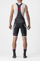 CASTELLI Kurze Fahrradhose mit Trägern - COMPETIZIONE KIT - Schwarz
