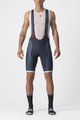 CASTELLI Kurze Fahrradhose mit Trägern - COMPETIZIONE KIT - Blau