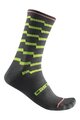 CASTELLI Klassische Fahrradsocken - UNLIMITED 18 - Grau