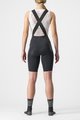 CASTELLI Kurze Fahrradhose mit Trägern - FREE UNLIMITED W - Schwarz