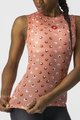 CASTELLI Ärmelloses Fahrrad-Shirt - PRO MESH W - Rosa