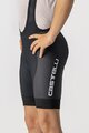 CASTELLI Kurze Fahrradhose mit Trägern - JR COMPETIZIONE - Schwarz/Weiß
