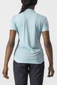 CASTELLI Kurzarm Fahrrad-Shirt - TECH 2 POLO - Hellblau